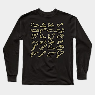 f1 tracks Long Sleeve T-Shirt